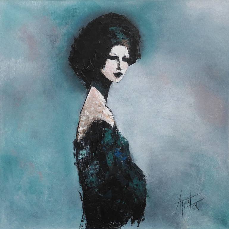 Clara /SOLD/ Painting by Anna Fox | Saatchi Art