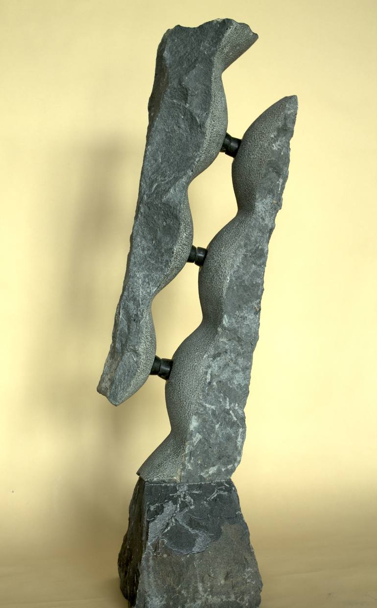 Print of basalt Abstract Sculpture by Rafail Georgiev