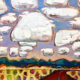 Cloud Series Gold Sky by L Balombini