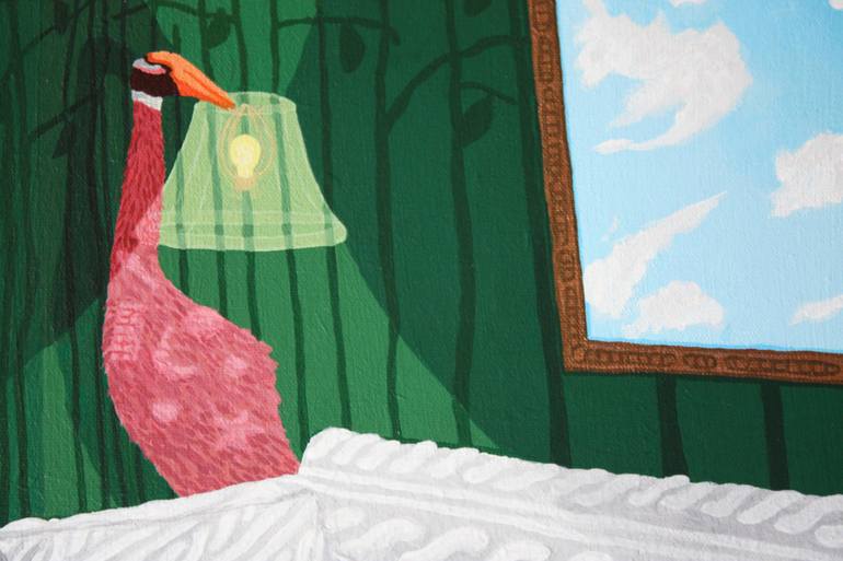 Original Surrealism Animal Painting by Lisa Ng