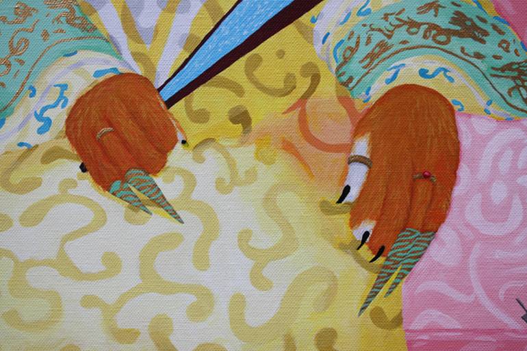 Original Surrealism Animal Painting by Lisa Ng