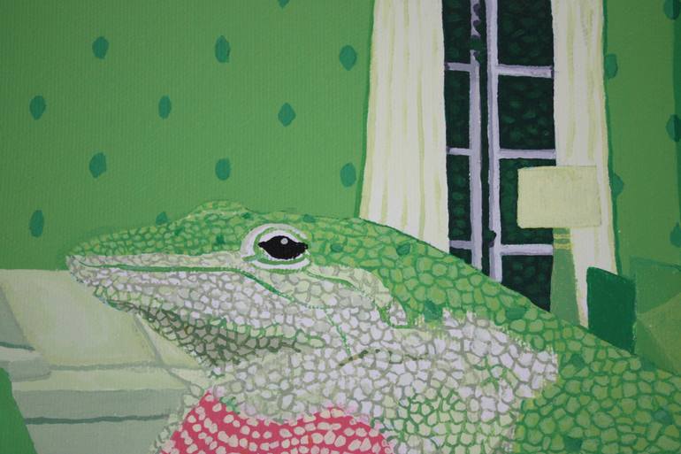 Original Illustration Animal Painting by Lisa Ng