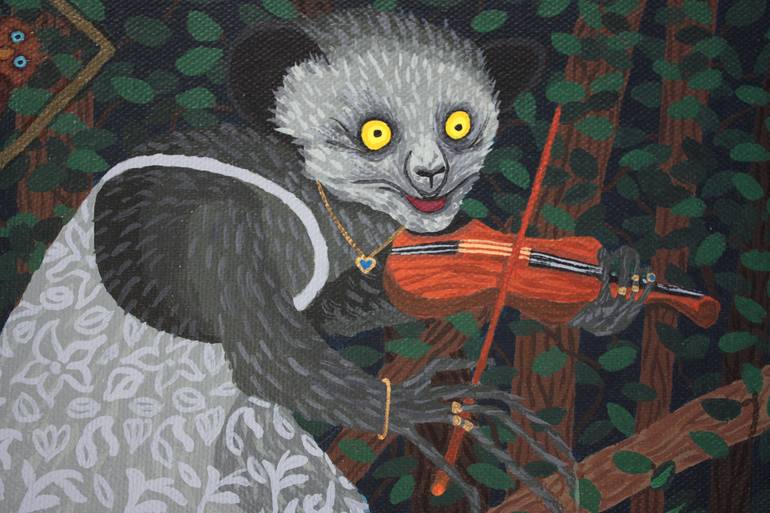 Original Animal Painting by Lisa Ng