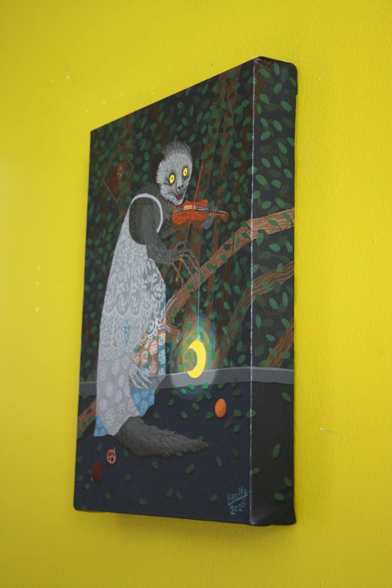 Original Illustration Animal Painting by Lisa Ng