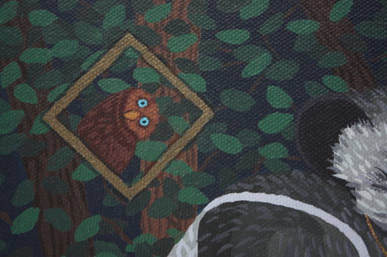 Original Illustration Animal Painting by Lisa Ng
