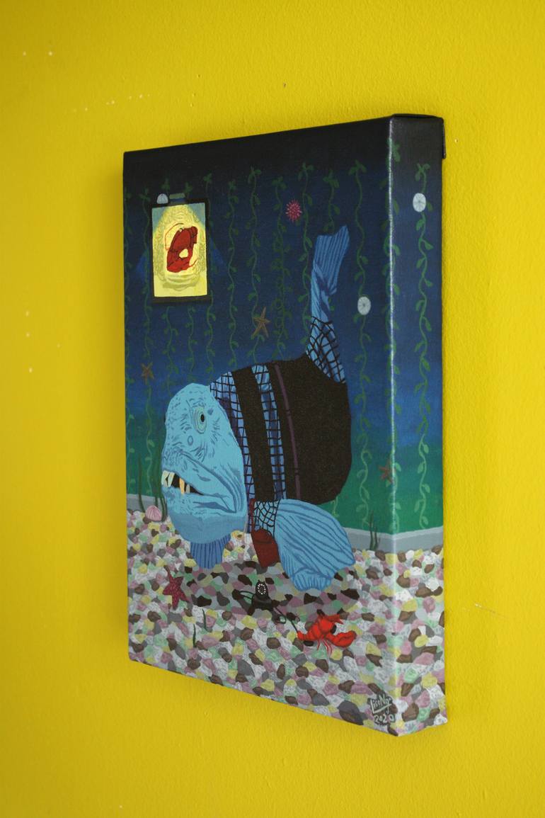 Original Illustration Animal Painting by Lisa Ng