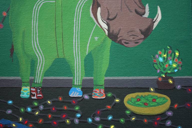 Original Illustration Animal Painting by Lisa Ng