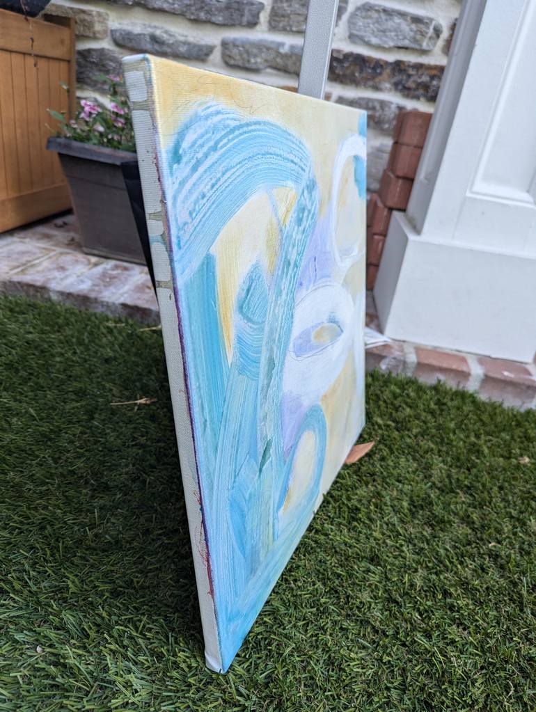 Original Abstract Expressionism Abstract Painting by Anniek Verholt