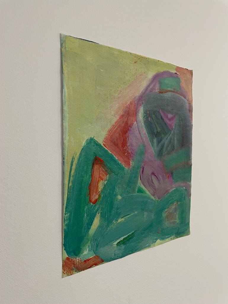 Original Abstract Expressionism Abstract Painting by Anniek Verholt