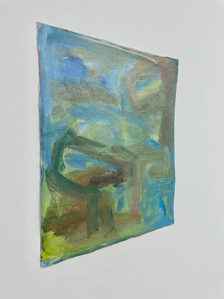 Original Abstract Expressionism Abstract Painting by Anniek Verholt