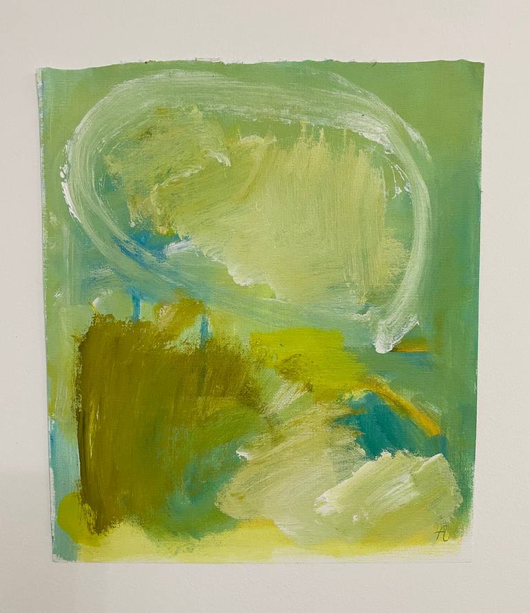 Original Abstract Expressionism Abstract Painting by Anniek Verholt
