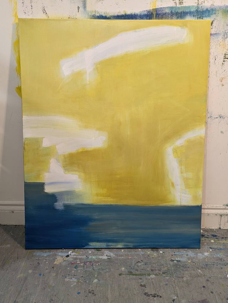 Original Abstract Expressionism Abstract Painting by Anniek Verholt