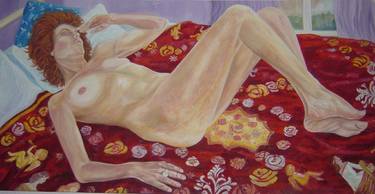 Original Figurative Women Painting by Albion Hicks