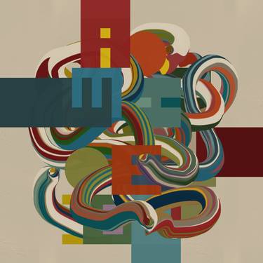 Print of Art Deco Abstract Digital by Jack Smith