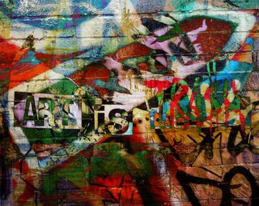 Print of Abstract Expressionism Graffiti Photography by Jack Smith