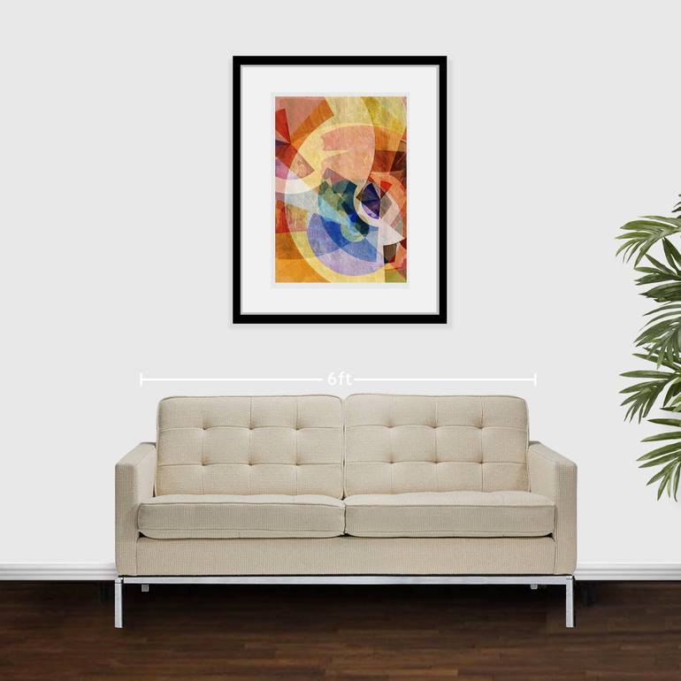 Original Abstract Expressionism Cities Collage by Jack Smith
