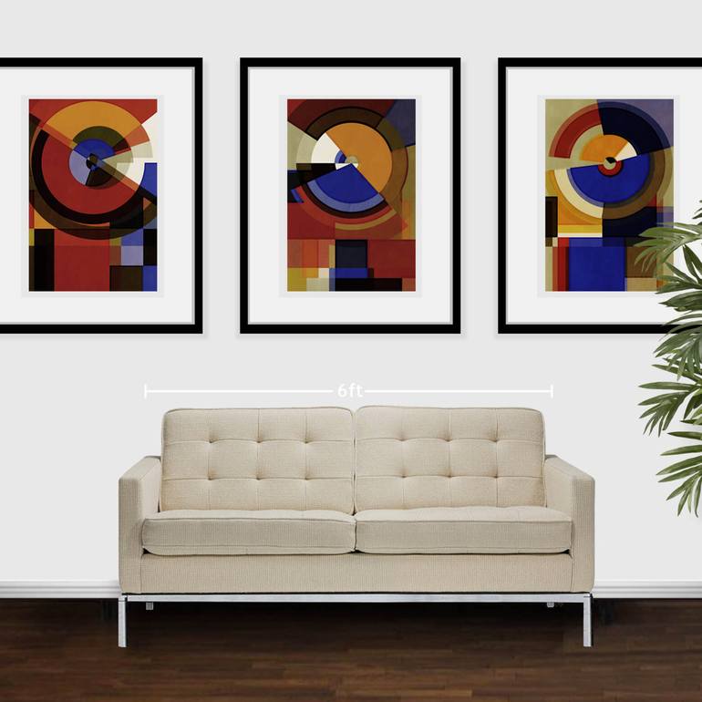 Original Pop Art Abstract Collage by Jack Smith