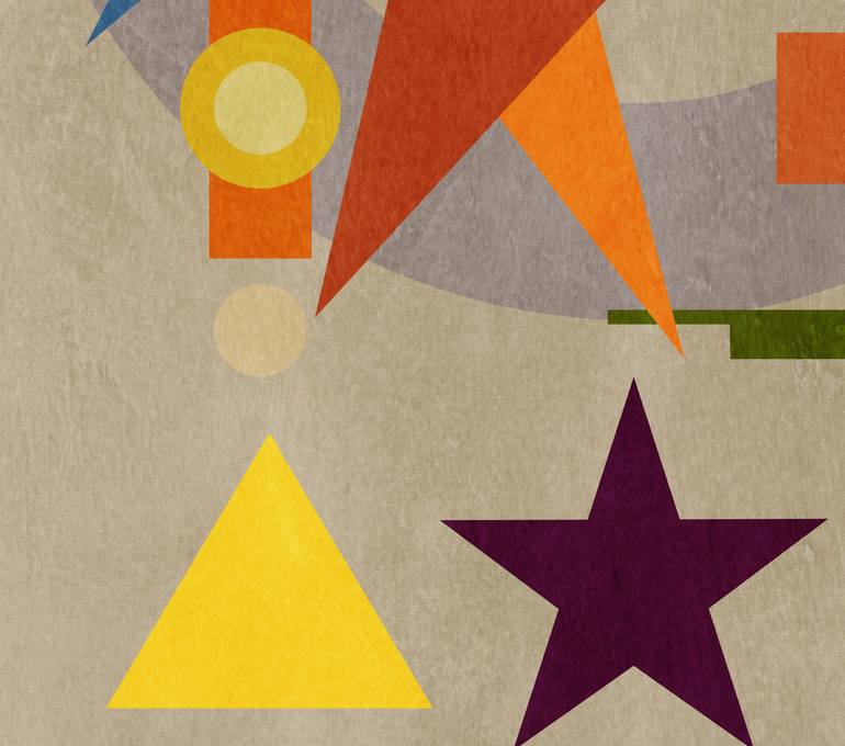 Original Abstract People Printmaking by Jack Smith