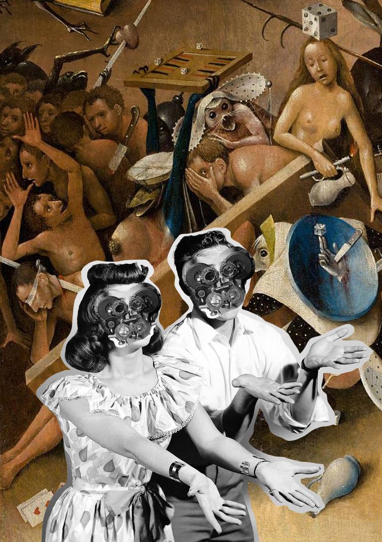 Original Dada Other Collage by Jack Smith
