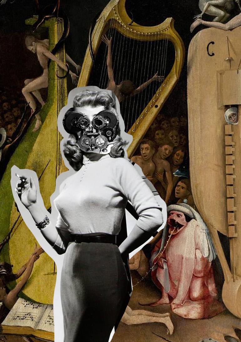 Original Dada Other Collage by Jack Smith