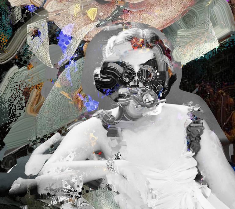 Original Abstract World Culture Mixed Media by Jack Smith