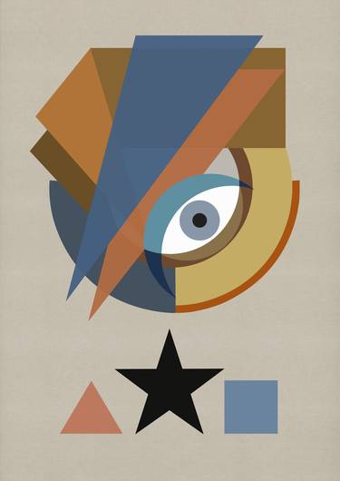 Original Art Deco Pop Culture/Celebrity Printmaking by Jack Smith