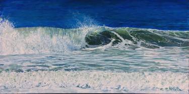 Original Impressionism Seascape Paintings by glen hacker