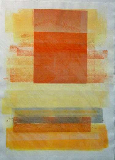 Print of Abstract Expressionism Abstract Printmaking by Emmanuelle Renard