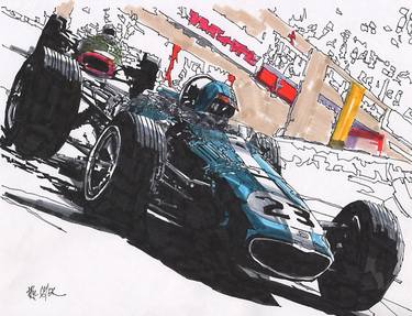 Dan Gurney, Eagle, 1967, Grand Prix of Monaco thumb