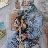 John Byrne in his Studio by Mark Mulholland