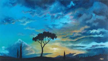 Print of Fine Art Landscape Paintings by Mark Mulholland