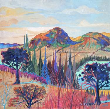 Print of Expressionism Landscape Paintings by Mark Mulholland