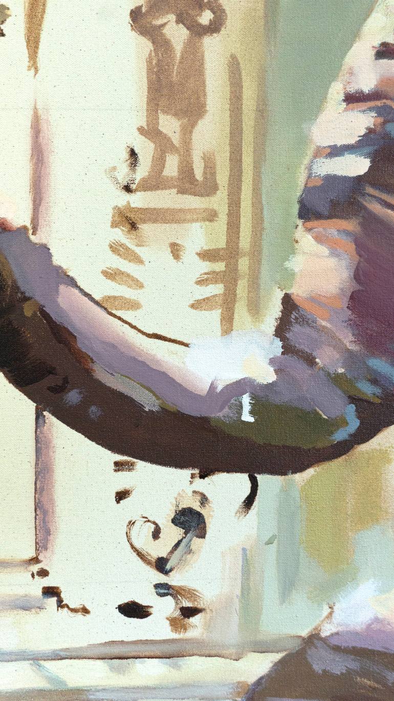 Original Art Nouveau Women Painting by Andy Allen