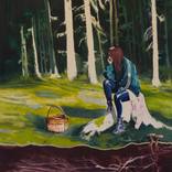 Grumpy Mushroom Hunters II by Andy Allen