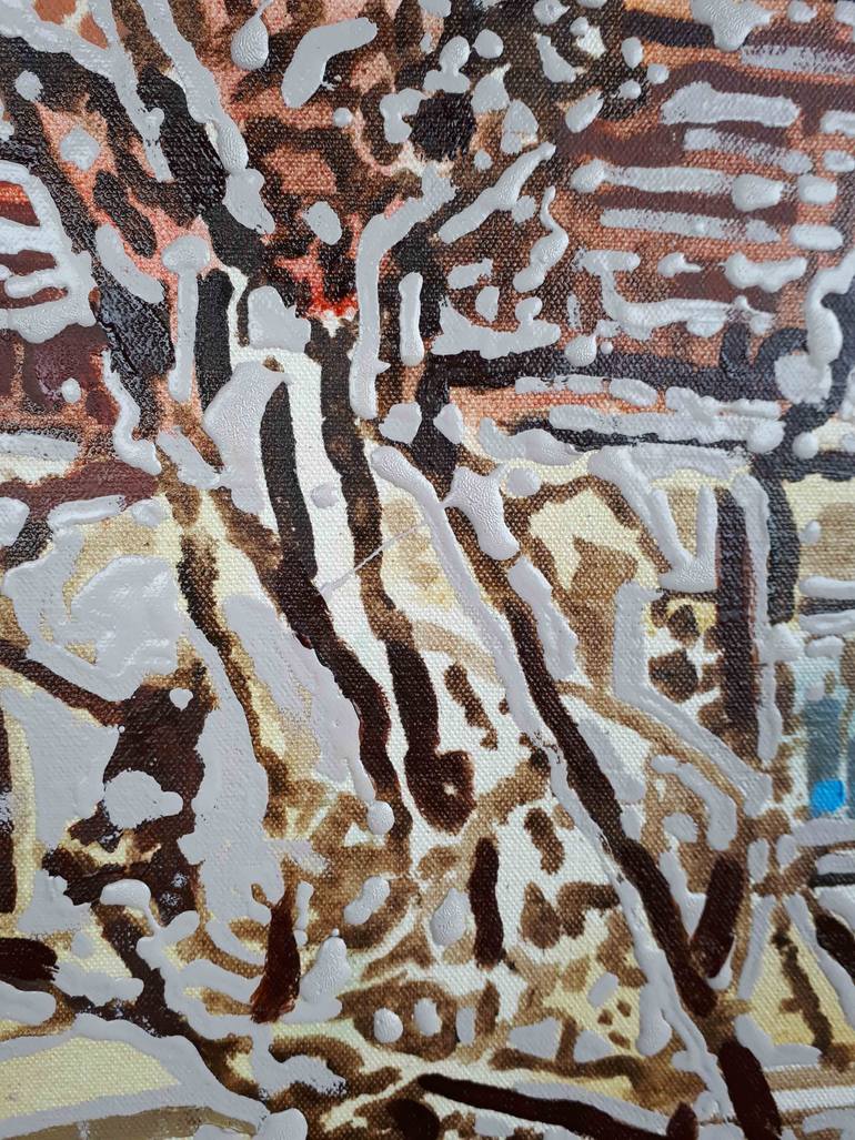 Original Figurative Architecture Painting by Andy Allen