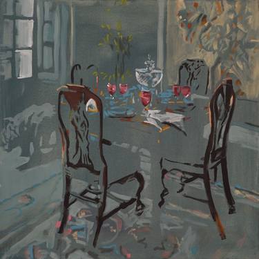 Original Interiors Paintings by Andy Allen