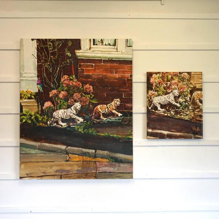 Original Figurative Animal Painting by Andy Allen