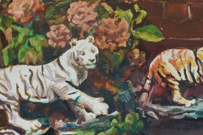 Original Figurative Animal Painting by Andy Allen