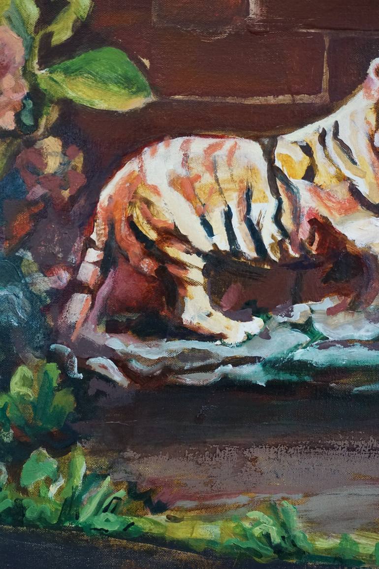 Original Figurative Animal Painting by Andy Allen
