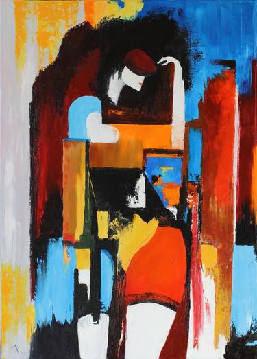 Original Abstract Paintings by Serge Ra