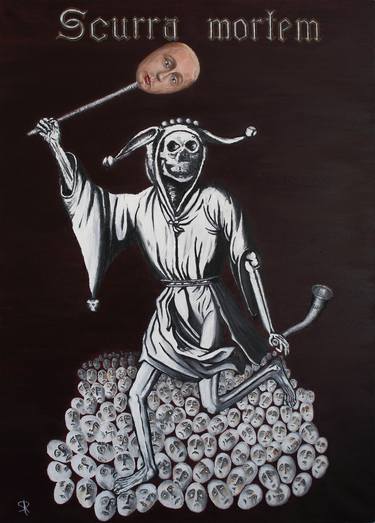 Print of Mortality Paintings by Serge Ra