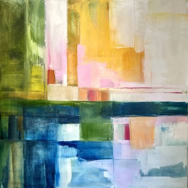 Original Contemporary Abstract Paintings by Melanie Biehle