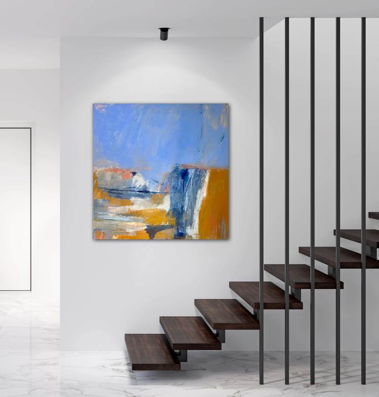 Original Abstract Expressionism Abstract Painting by Melanie Biehle