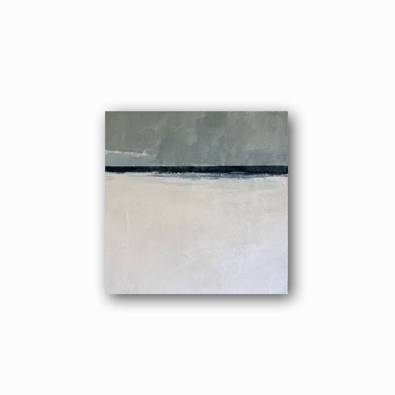 Original Abstract Beach Painting by Melanie Biehle