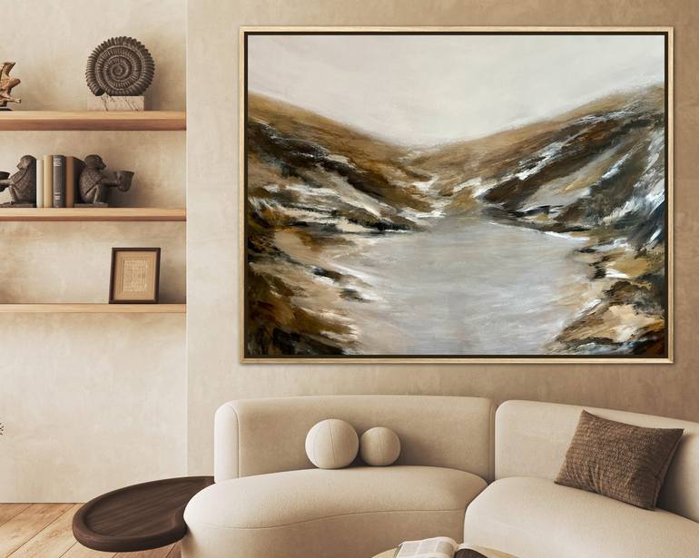 Original Abstract Landscape Painting by Melanie Biehle