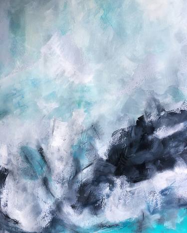 Print of Abstract Seascape Paintings by Melanie Biehle