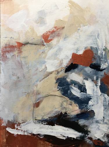 Original Abstract Expressionism Abstract Paintings by Melanie Biehle