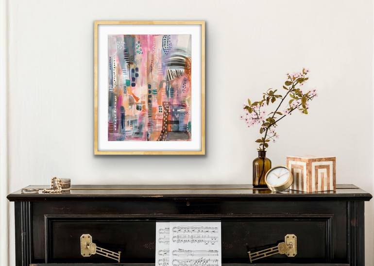 Original Abstract Painting by Melanie Biehle