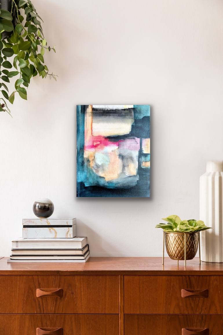 Original Abstract Expressionism Abstract Painting by Melanie Biehle