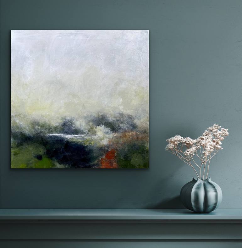 Original Abstract Landscape Painting by Melanie Biehle